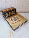 Versace Leatherette Tray
