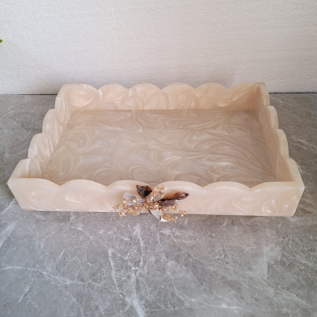 Shimmering Pop Jar Rectangle Revolving Platter