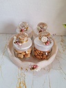 Shimmering 4 jar platter