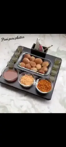 Revolving Pani Puri Platter