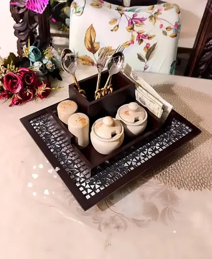Revolving Mosaic Burni Organizer