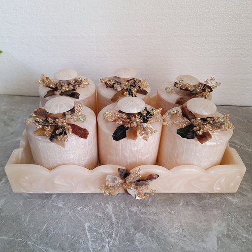 Shimmering Pop Jar Revolving Platter